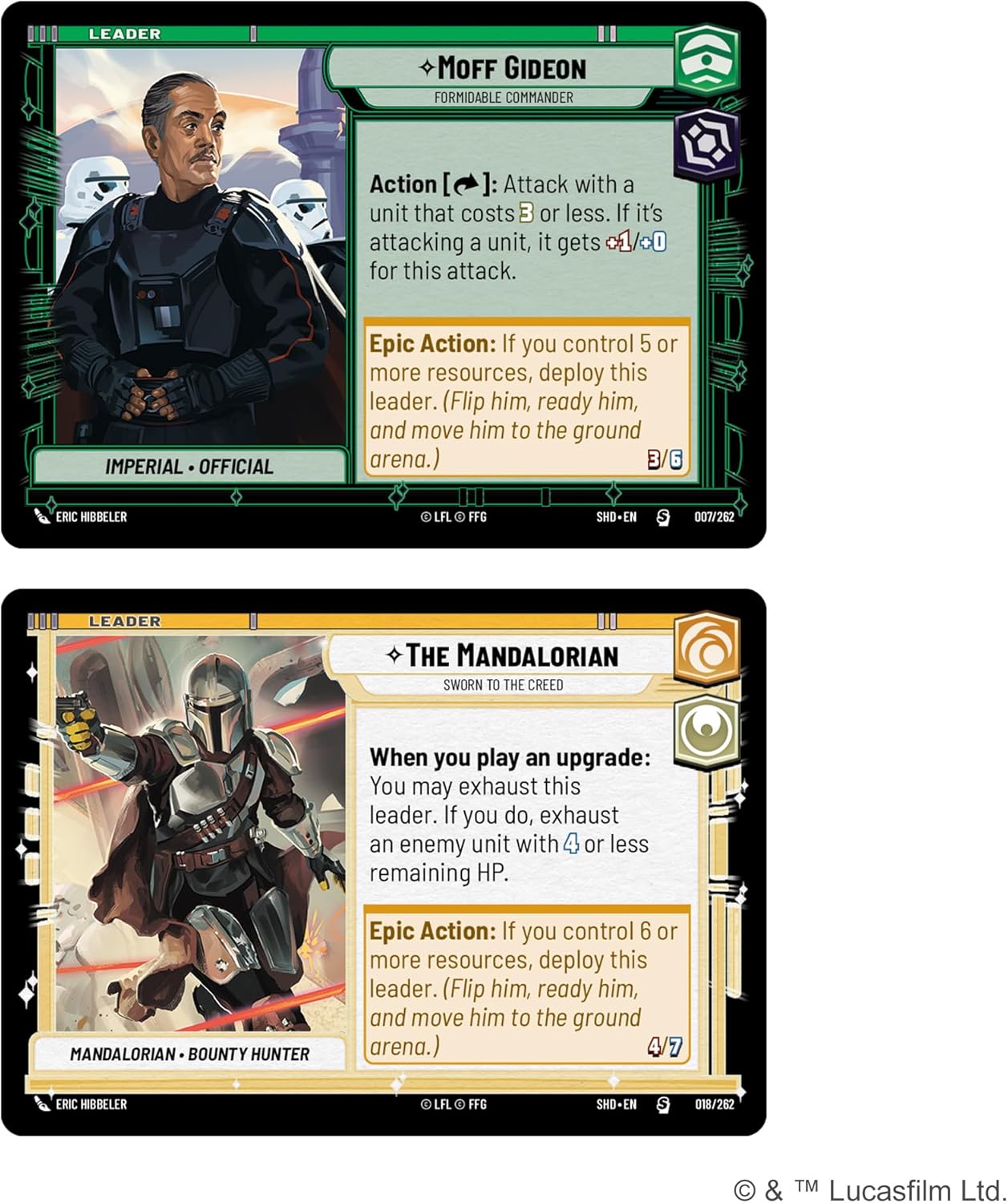 Star Wars Unlimited : Shadows of the Galaxy - Two Player Starter